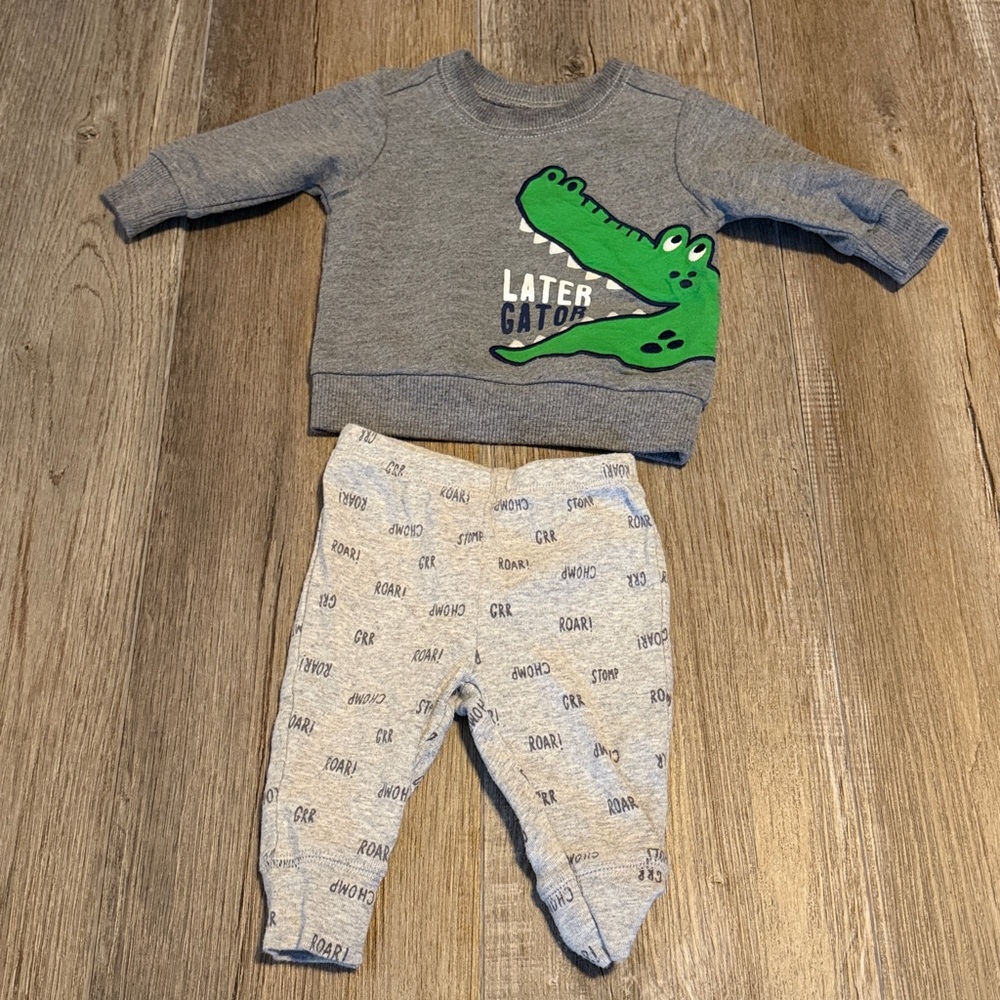 Baby Carter’s Gator Outfit